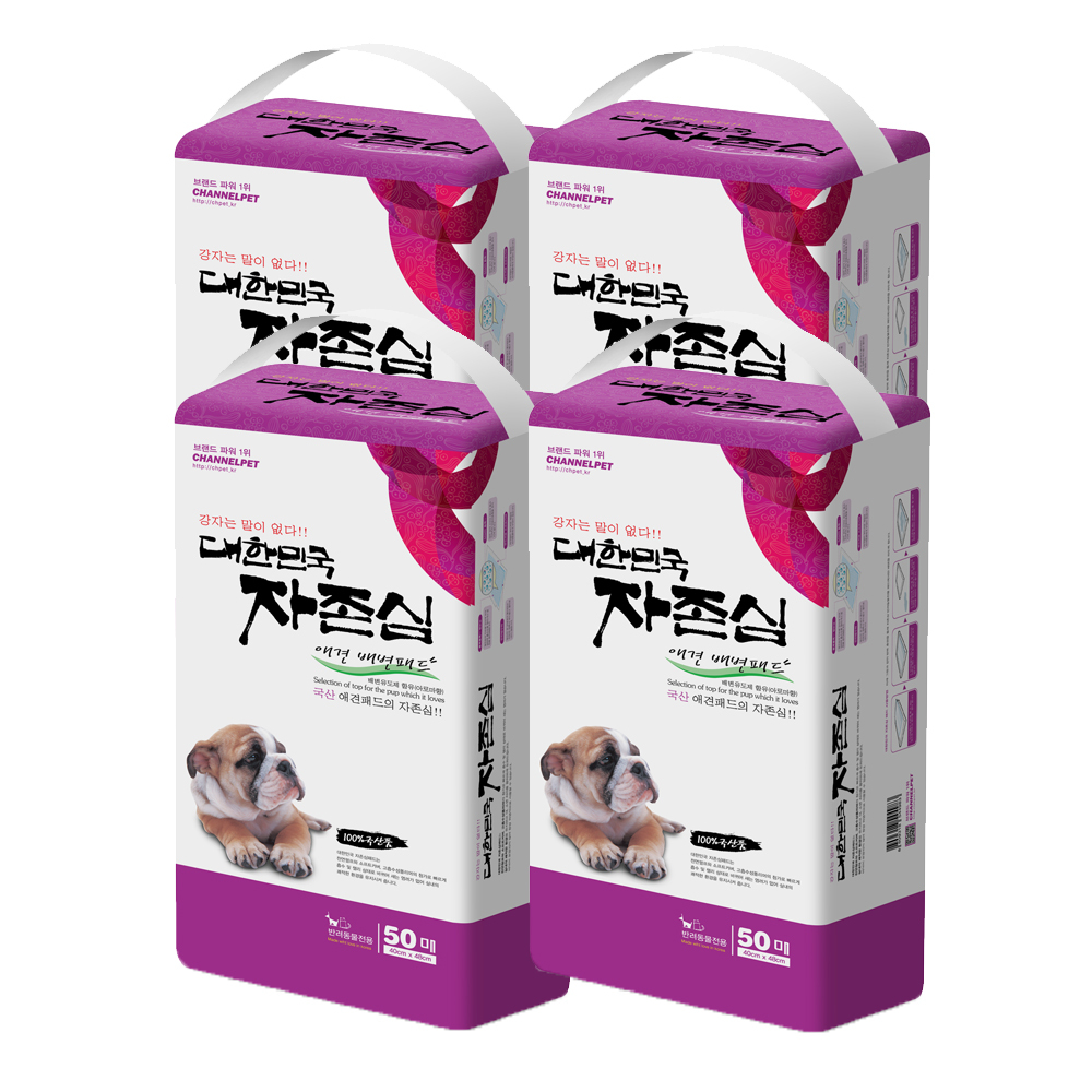자존심 애견 배변패드 흰색, 50개입, 4개 36,500원