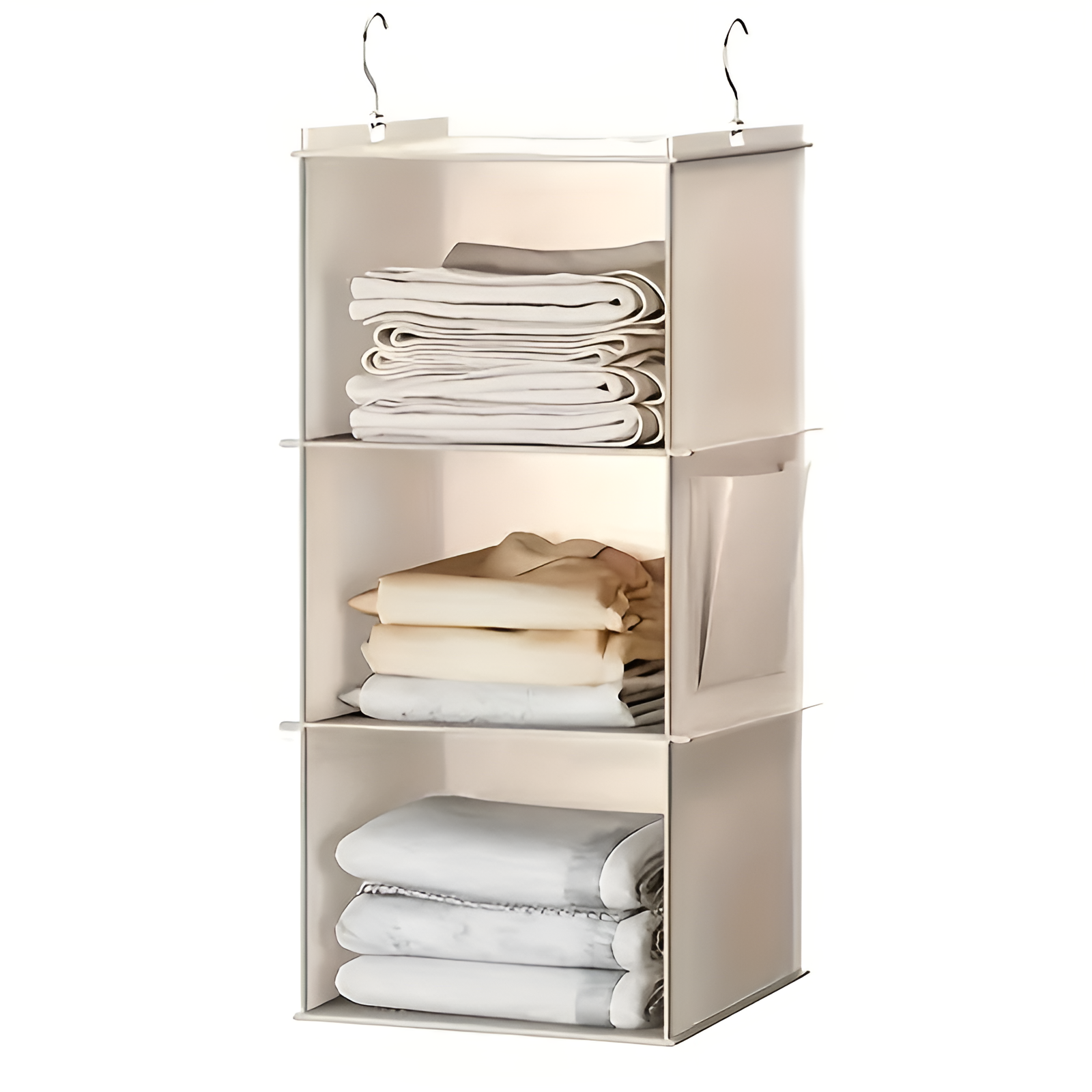 공간절약 옷장 걸이 수납 선반 다층형 의류 정리 보관함 13,900원