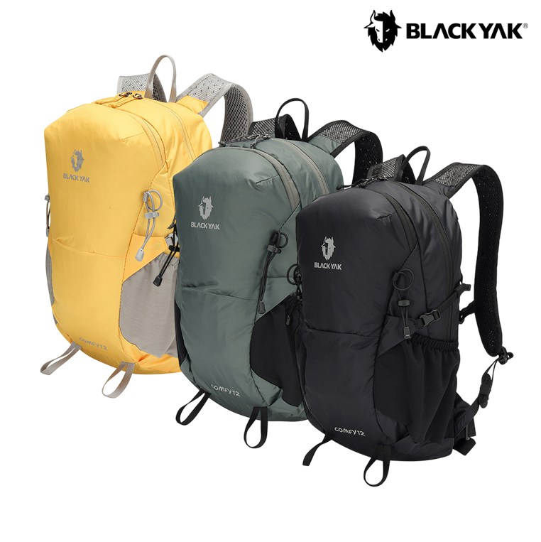 블랙야크 등산용 여행용 경량 백팩 남성 여성 소형 배낭 컴피12B 2BYKSXU908, YELLOW 83,300원