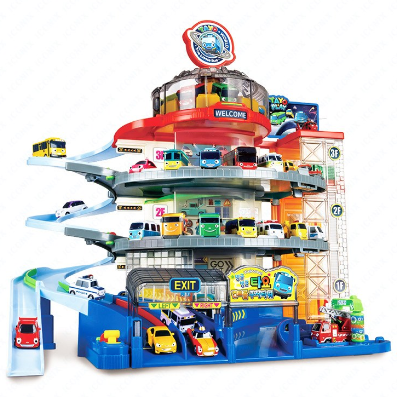 타요 빙글빙글 컨트롤 주차타워, 혼합색상, 1개 84,900원