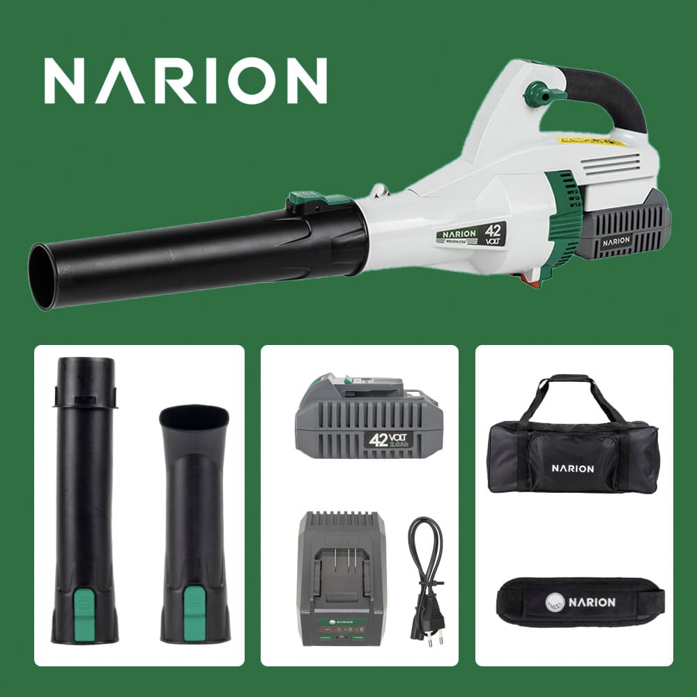 나리온 42V 경량 낙엽 무선 제설 충전 대형 대포 송풍기 2.0Ah 배터리 풀세트 229,000원