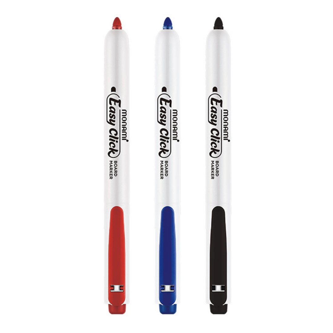 이지클릭 모나미 똑딱이 보드마카 3색, 1개, 검정+파랑+빨강 8,900원