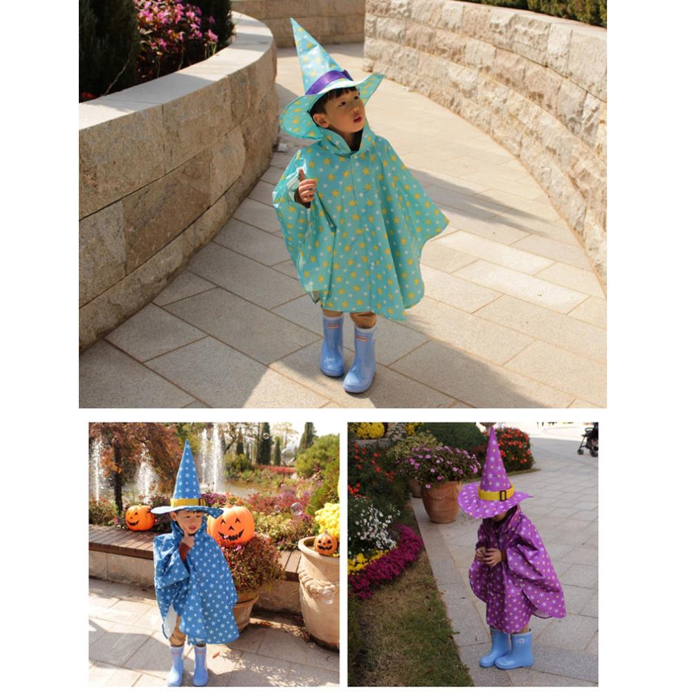 남아 여아 등하원 챙넓은 마법모자+판초망토+가방 우비세트 우천 장마 25,700원