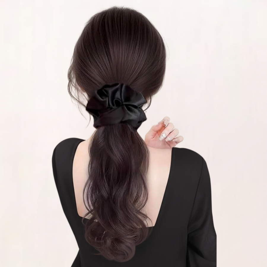 쁘띠엘라 포니테일 곱창밴드 집게핀 롱웨이브 가발 19,700원