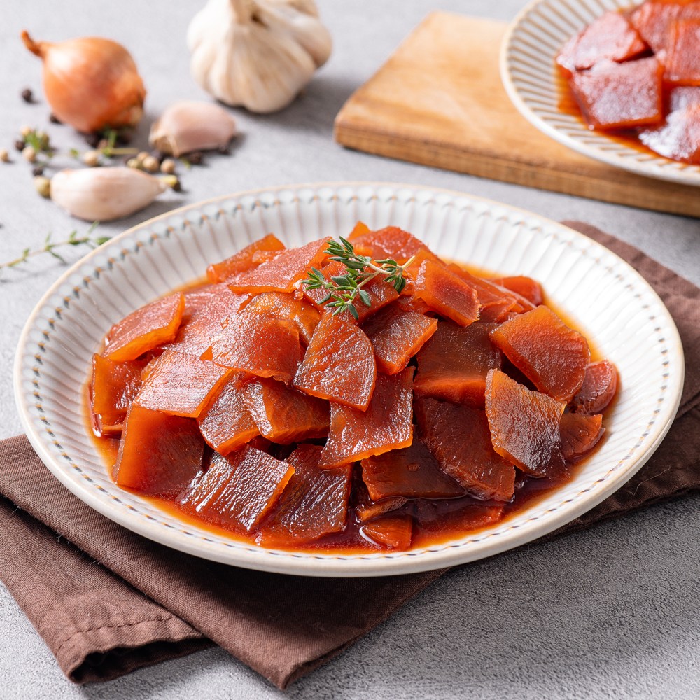 오복채 장아찌, 1개, 1kg 7,000원