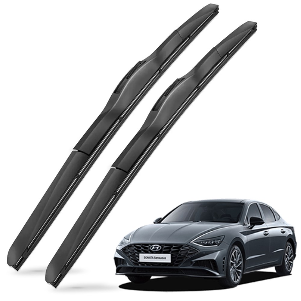 현대 호환 NF YF LF 소나타 DN8 전차종 자동차 하이브리드 전면 와이퍼 1+1, YF소나타-NH 650+450mm 14,800원