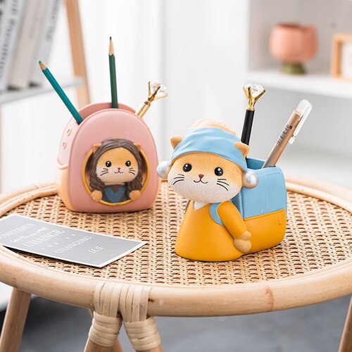 귀여운 테이블 장식 소품 연필꽂이 책상 빈티지 엔틱 독특한 쁘띠끄빌라쥬 23,500원