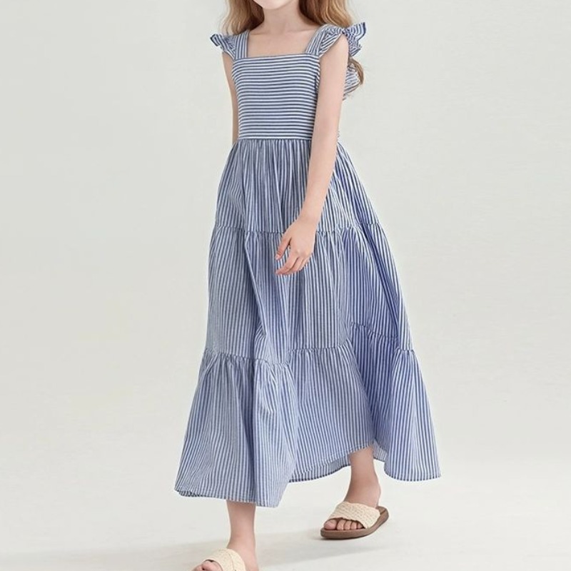 해피유통 여아 봄여름 스트라이프 사각네크라인 민소매 원피스 공주 A라인디자인14세 이상 25,680원