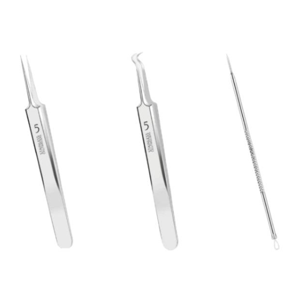 코코메도 코메도 블랙헤드핀셋 피지 제거기 피지 압출기 정밀 핀셋 고급 세트, 1세트, 케이스 6,930원