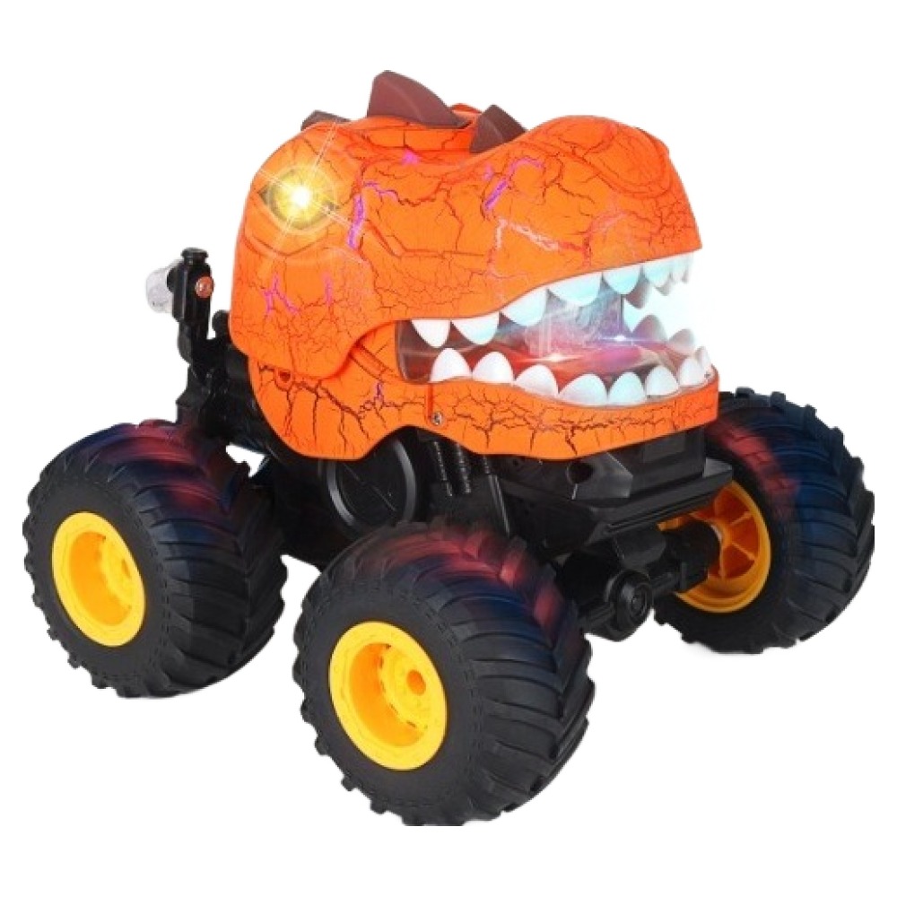 연기뿜는 티라노 360도 스턴트카 몬스터트럭 RC카, 오렌지, 1개 47,650원