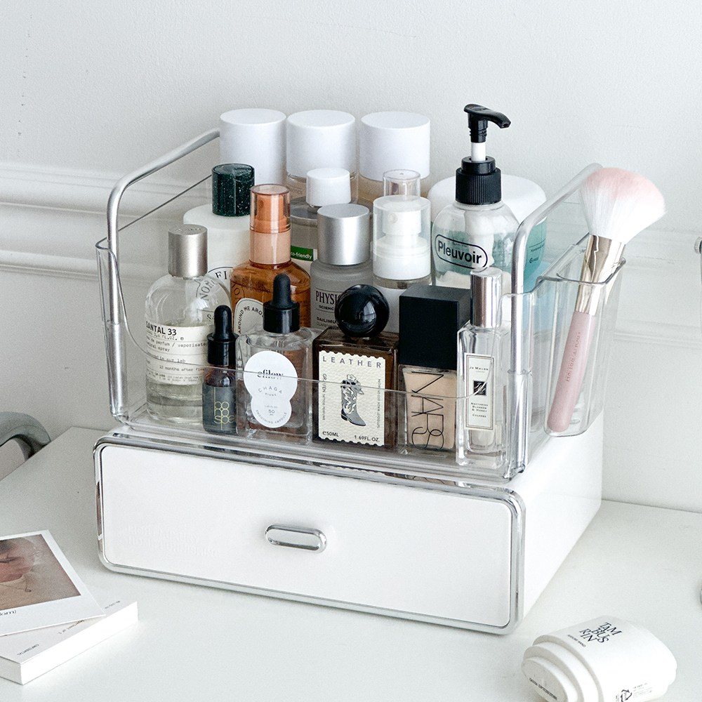 루시아이 모던 스퀘어 화장품 정리함 2단 24,900원
