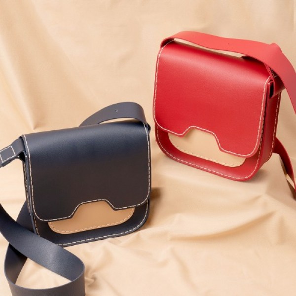 민화샵 가죽가방 스퀘어 크로스백 만들기 15,500원