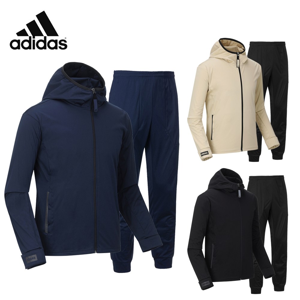 아디다스 후드 기능성 트레이닝복 세트 ADISS08M 3컬러 129,000원