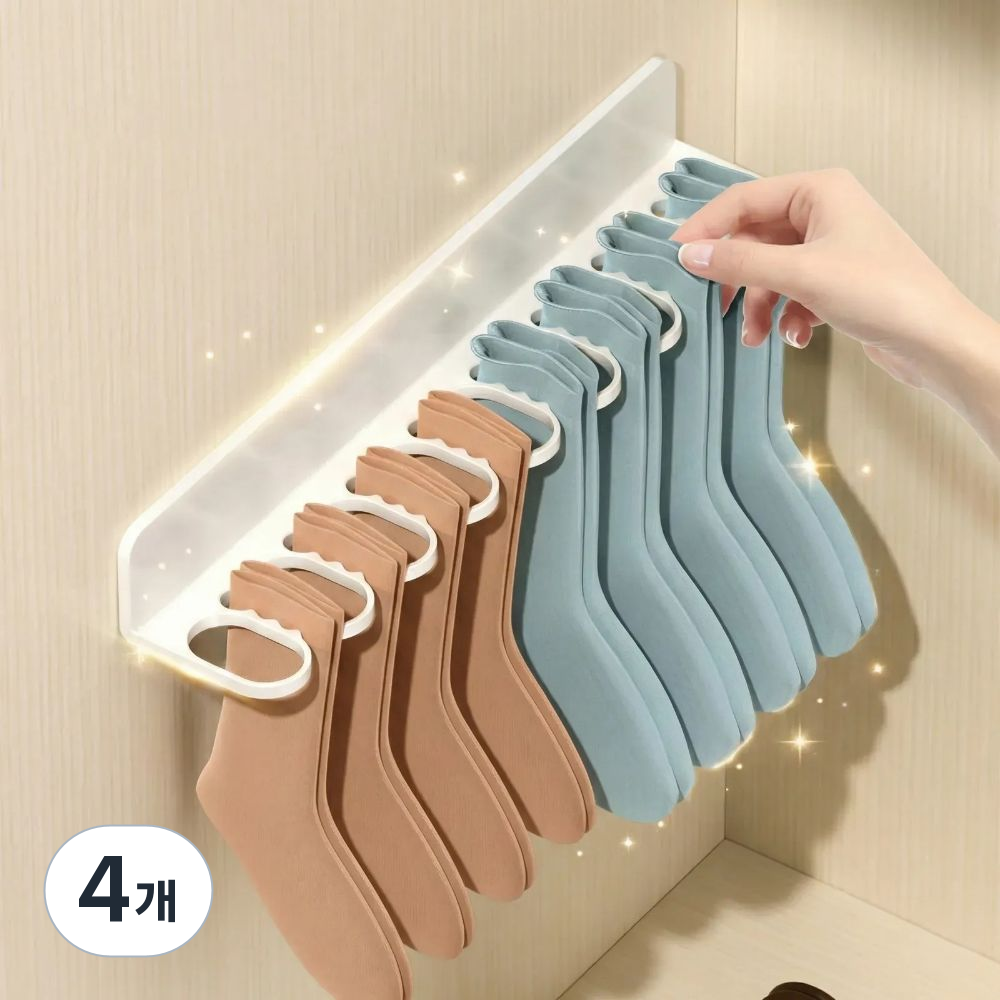 Dnc 속옷 양말 정리대 접착식 멀티 걸이 18,660원