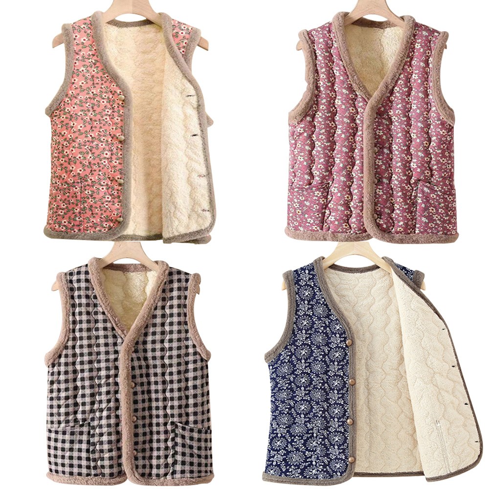 아모르주 할머니 조끼 2장세트 김장 촌캉스 옷 누빔 패딩 19,990원