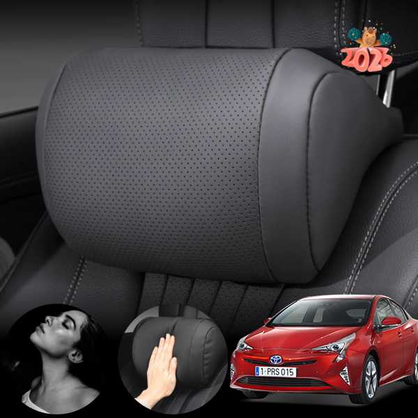 토요타 프리우스 4세대 (2018) 4세대 가죽 통풍 경추지지 2026 목쿠션 목베개 블랙 20,000원