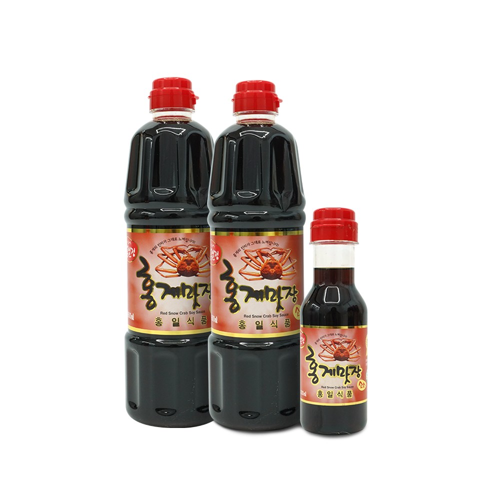 홍일식품 홍게맛장 레드, 2개, 900ml 15,680원
