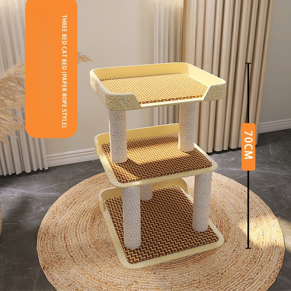 작은 공간 절약형 나무 고양이 점프 플랫폼 고양이 등반 프레임 고양이 집 고양이 나무 통합 고양이 스크래 121,400원