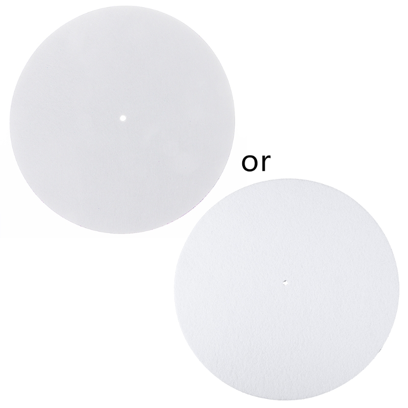 LP 비닐 레코드 플레이어를위한 3mm 두꺼운 정전기 방지 펠 포터 턴테이블 매트 반동 슬립 마스트 오디오 아우스 6,790원