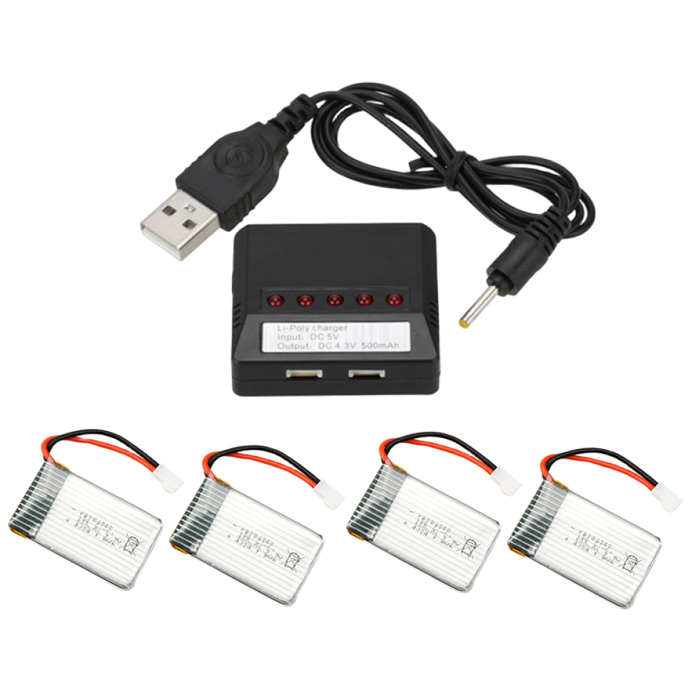 SYMA X5 입문용 어린이 초등학생 교육용 드론, 1개, 시마 X5 드론전용 배터리4개+5구충전(드론제외) 29,000원