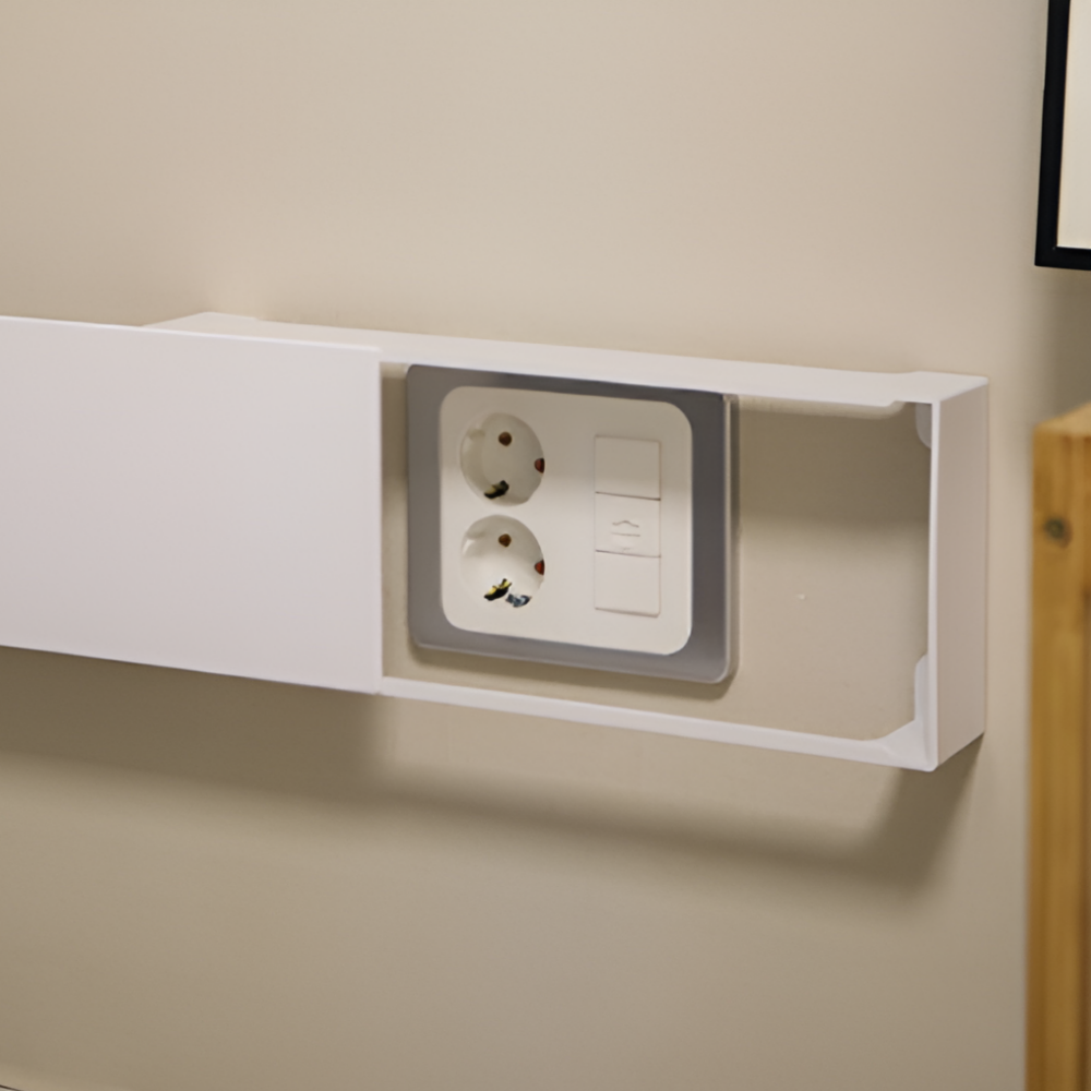 알랑 무타공 콘센트커버 덮개 콘센트가리개 어댑터 정리함 안전커버, 1개 21,900원