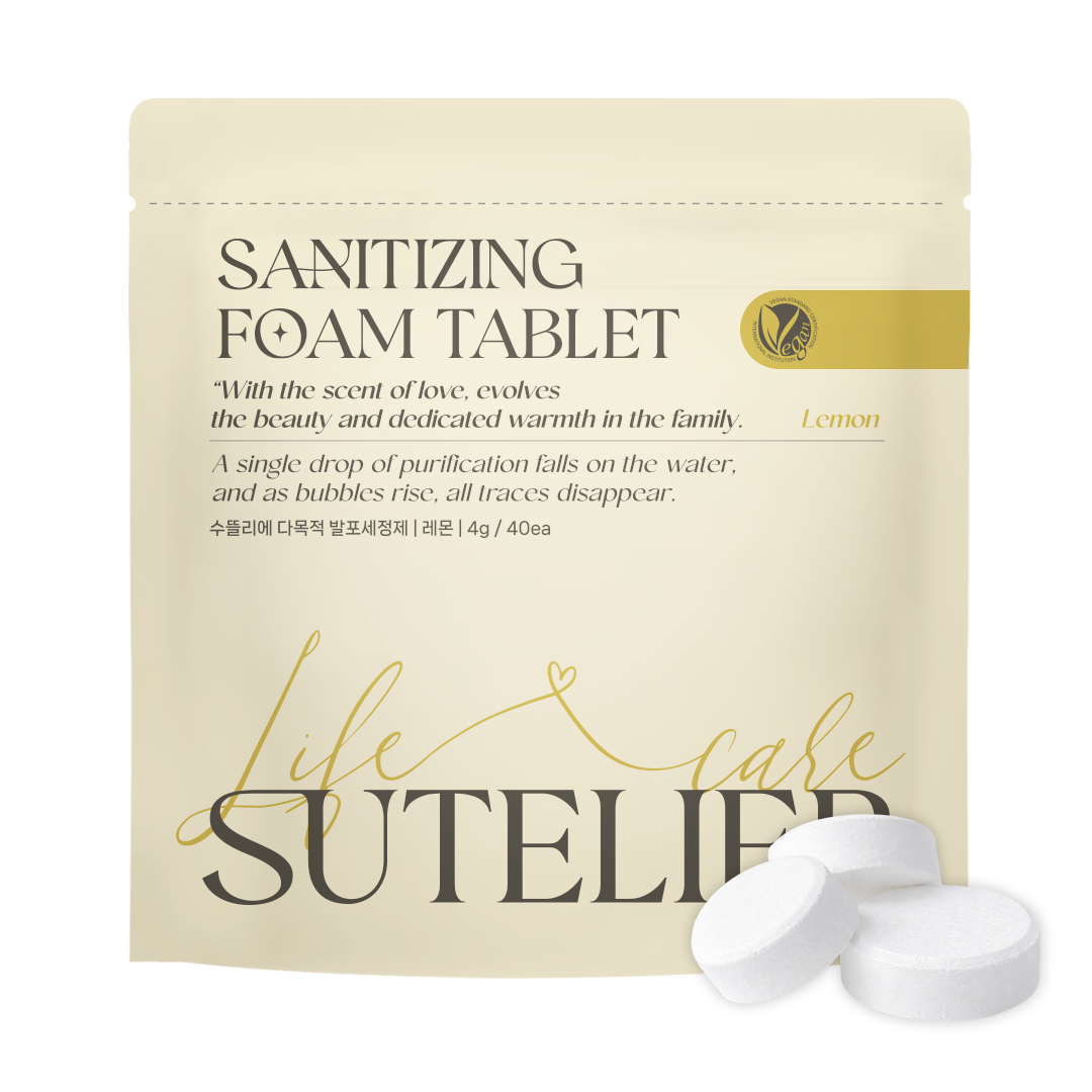 수뜰리에 비건 인증 다목적 발포세정제 텀블러클리너, 40개, 4g 7,890원