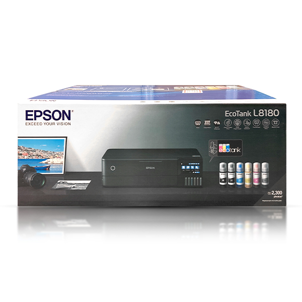 엡손 정품무한복합기 L8180(6색잉크포함)/A3출력지원/자동양면인쇄+유무선네트워크 639,000원