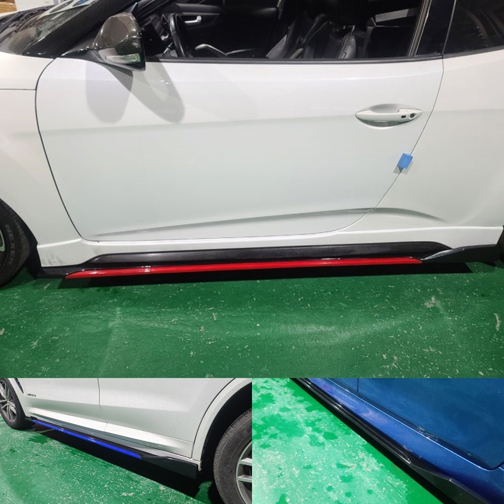 전차종립댐 사이드립댐 6p 공용립댐 사이드댐2200mm 바디킷 에어로파츠 립댐 2.2m B1 전차종립댐 공용 호환 범퍼 프론트립댐 에어댐 에어로파츠 바디킷 DIY 튜닝, 사이드립댐2.2m옐로우포인트 67,970원