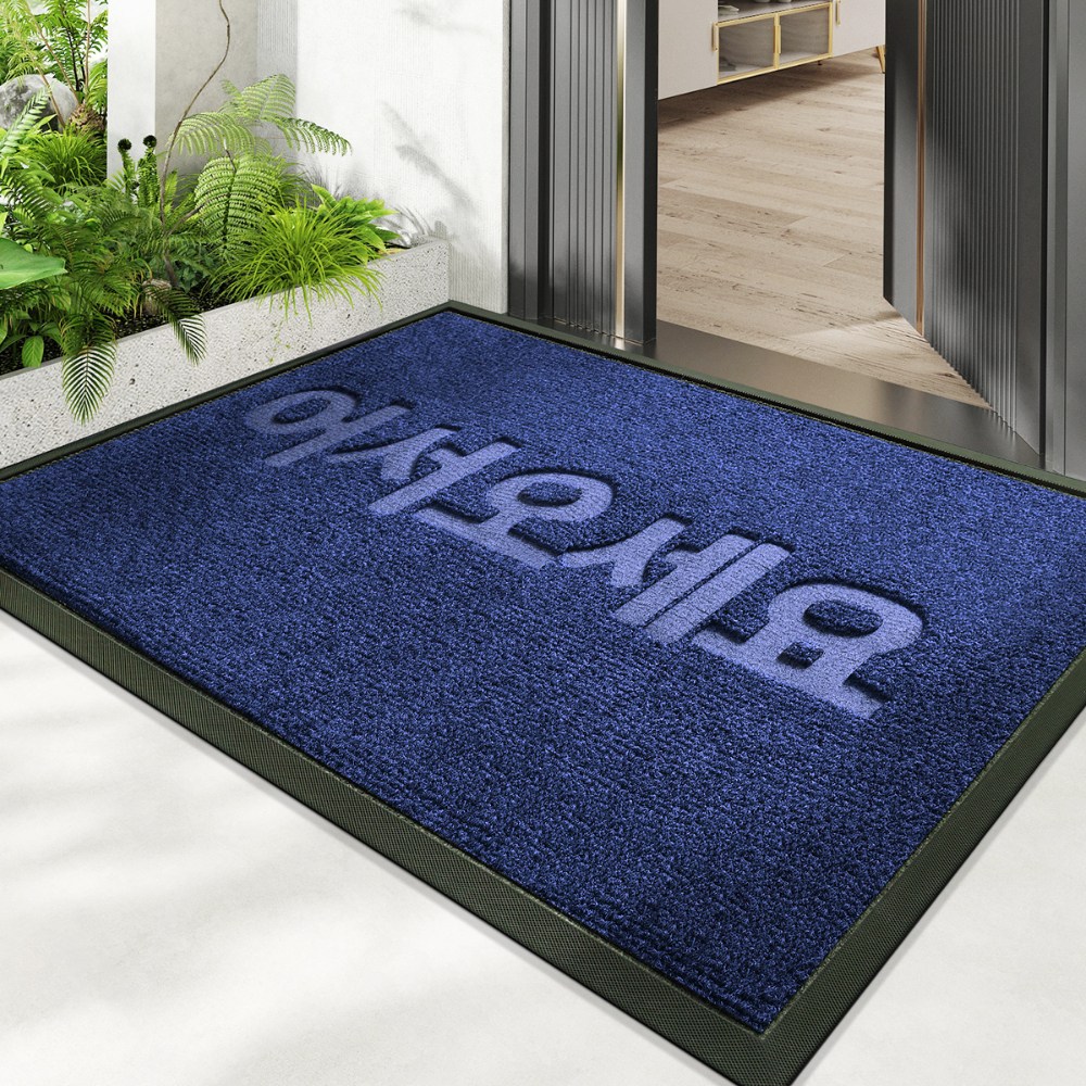 얄리샵 어서오세요 현관매트, 1개, 블루 23,900원