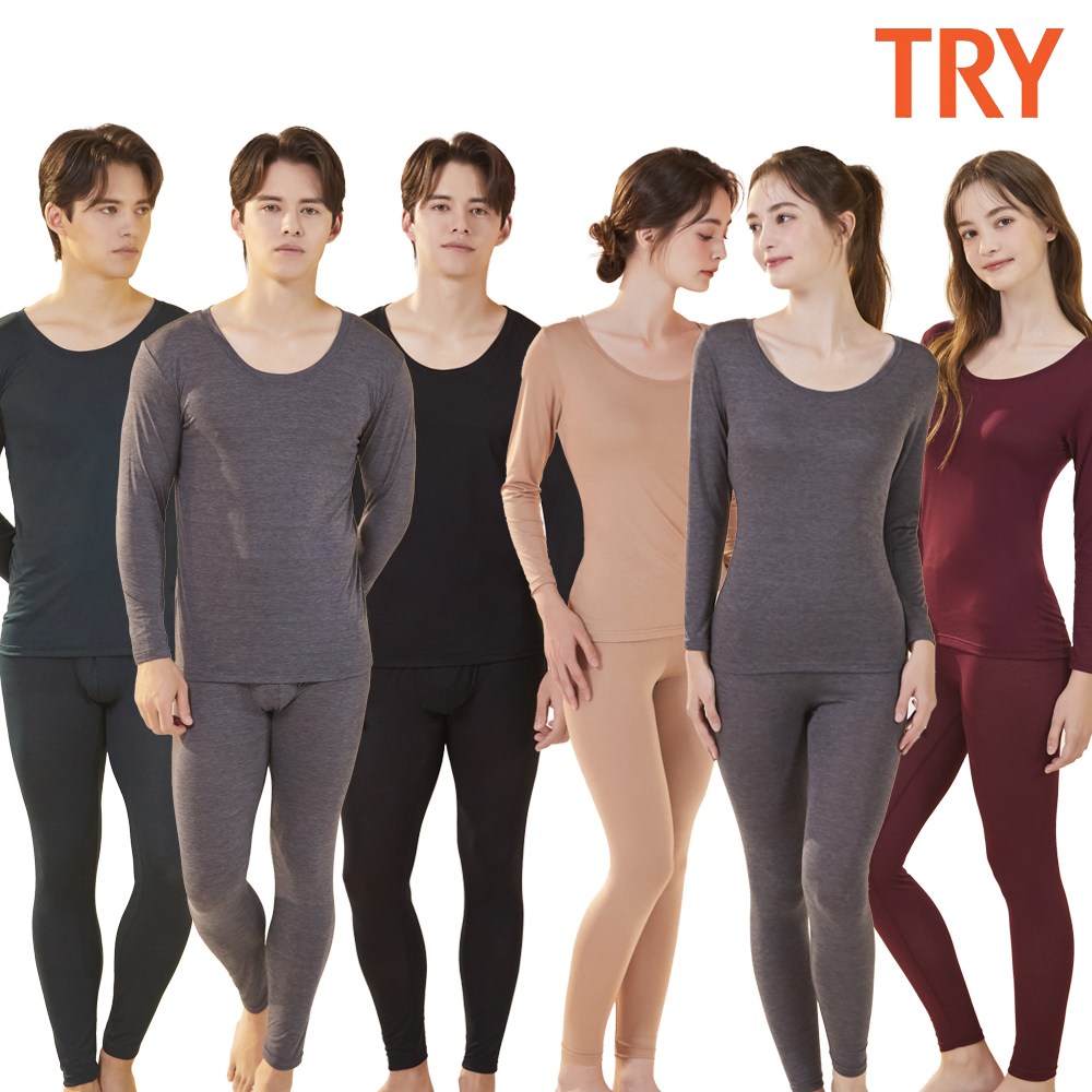 [방송히트]트라이 S1 소프트터치 히트업 남녀 동내의 6종 61,020원