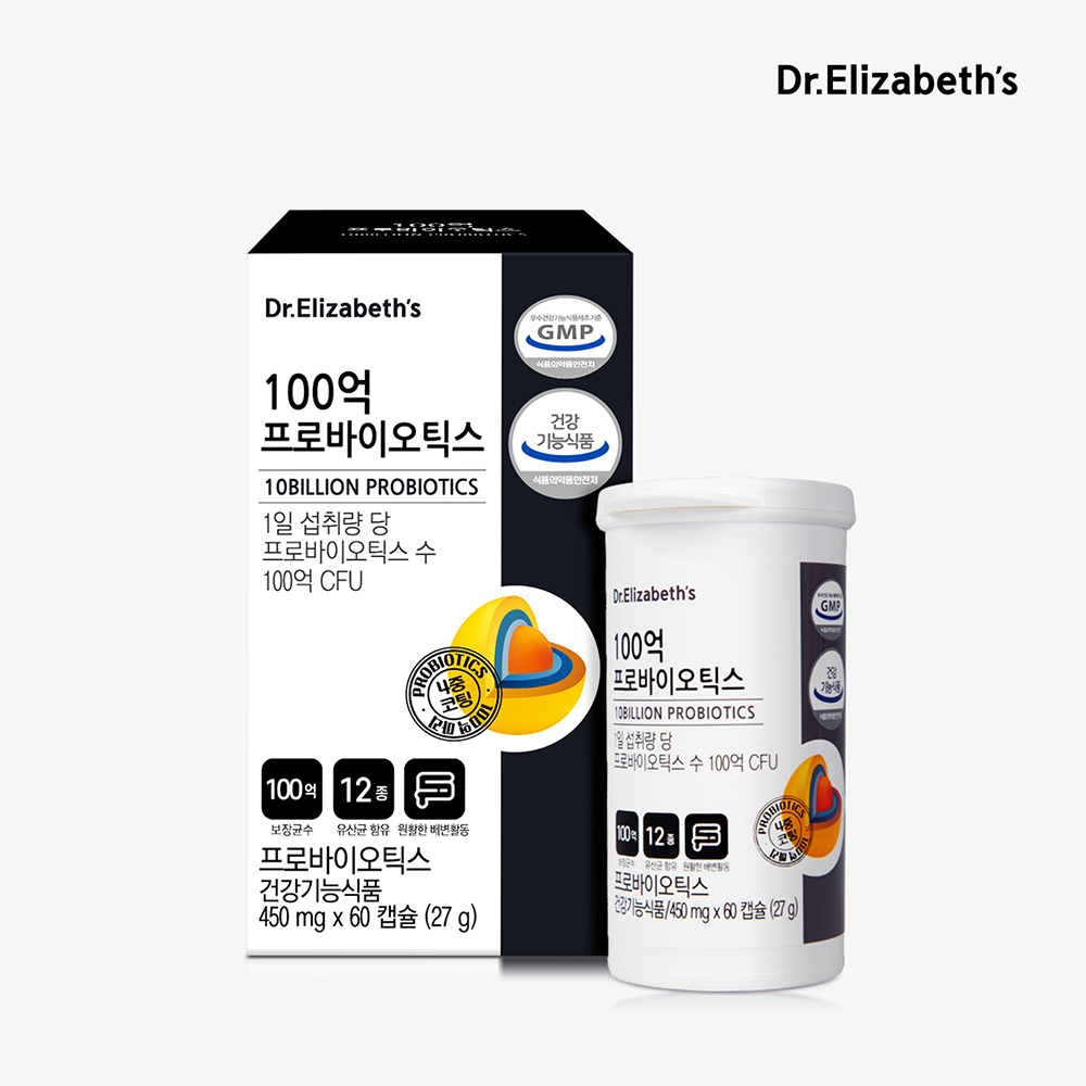 닥터엘리자베스 100억 프로바이오틱스, 1개, 60정 35,000원