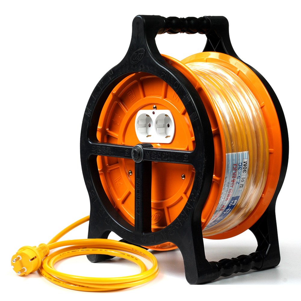 MIJU 정품 정량 작업전선릴 연장선 1.5SQ*20M,30M,50M 133,400원