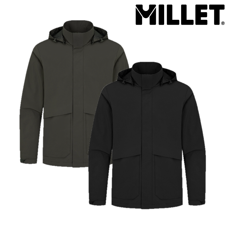 밀레 [가을] 남자 심플한 디자인으로 일상에서 즐겨 입기 좋고 출 퇴근할때도 걸쳐 입기 좋은 남성 간절기 기본 방수 바람막이 방풍 자켓 167,200원