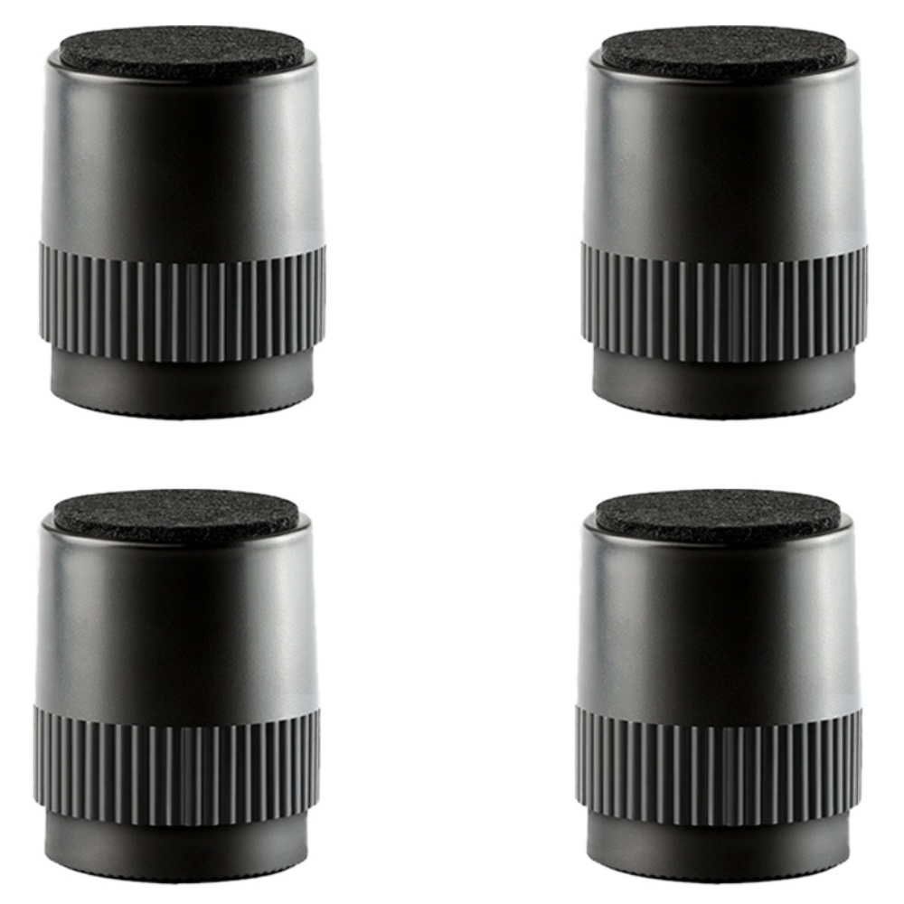 케이홈 가구 다리 높이 조절 발 받침 원형, 블랙 원형 60x75, 4개 14,900원