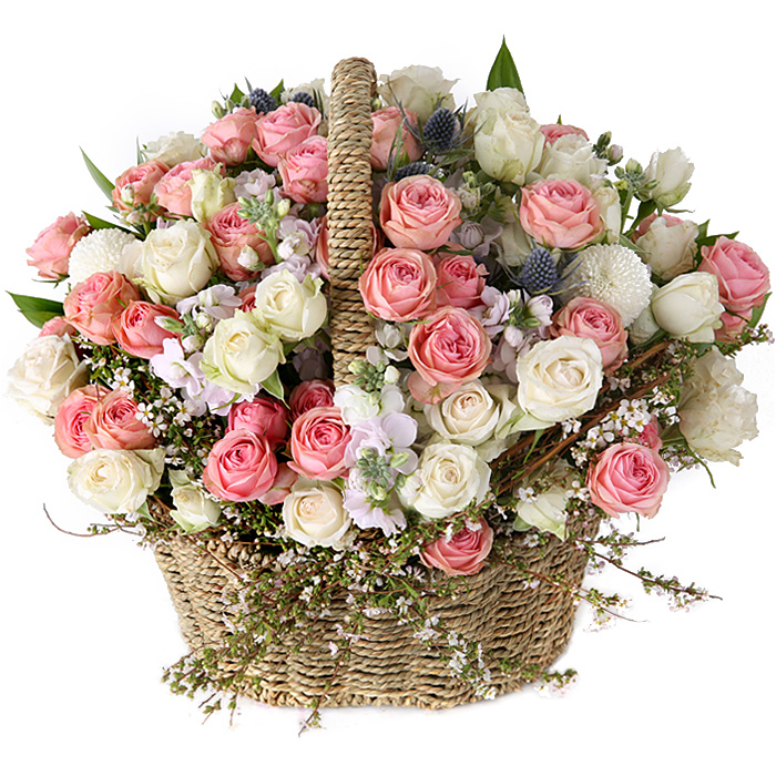 119플라워 (당일배송) 너를위한꽃 ST-A1446 꽃바구니 전국꽃배달 생일 기념일 꽃선물 생화 꽃배달, 1개 70,800원