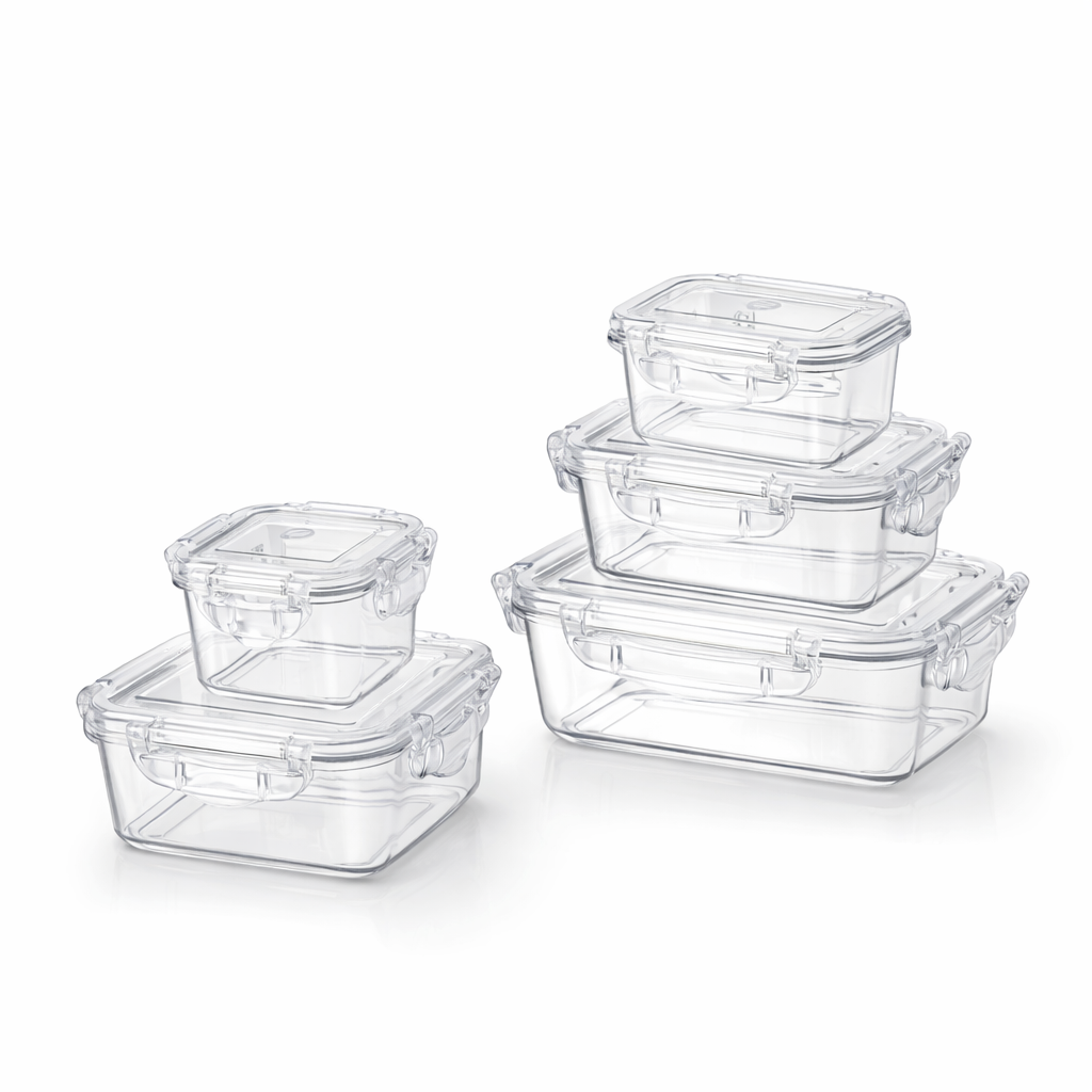 NF LOCK 엔에프락 밀폐용기 트라이탄 시그니처 세트 직사각3종+정사각2종, 1세트, 직사각3종+정사각2종 67,000원