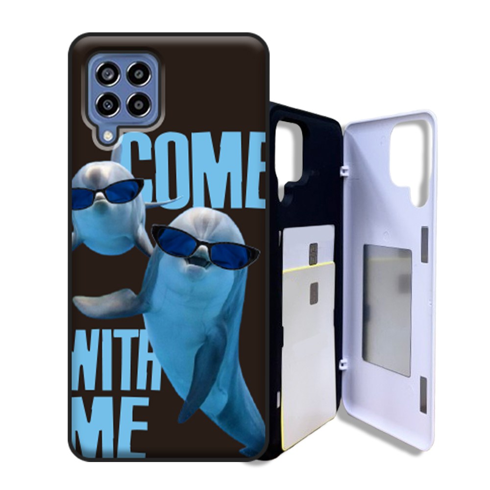 휘케이스 시크애니멀 갤럭시 점프2 퀀텀3 퀀텀4 카드 2장 수납 마그네틱 도어범퍼 케이스 17,900원