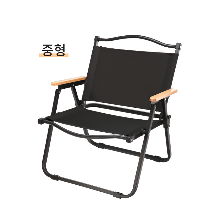 초경량 접이식 캠핑 의자 낚시 폴딩 체어, 올블랙, 1개 24,910원