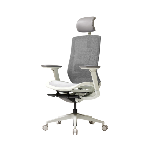 듀오백 듀오맥스 에어로 MG-S-L2-W 메쉬 컴퓨터 책상 공부 의자, 그레이 541,000원