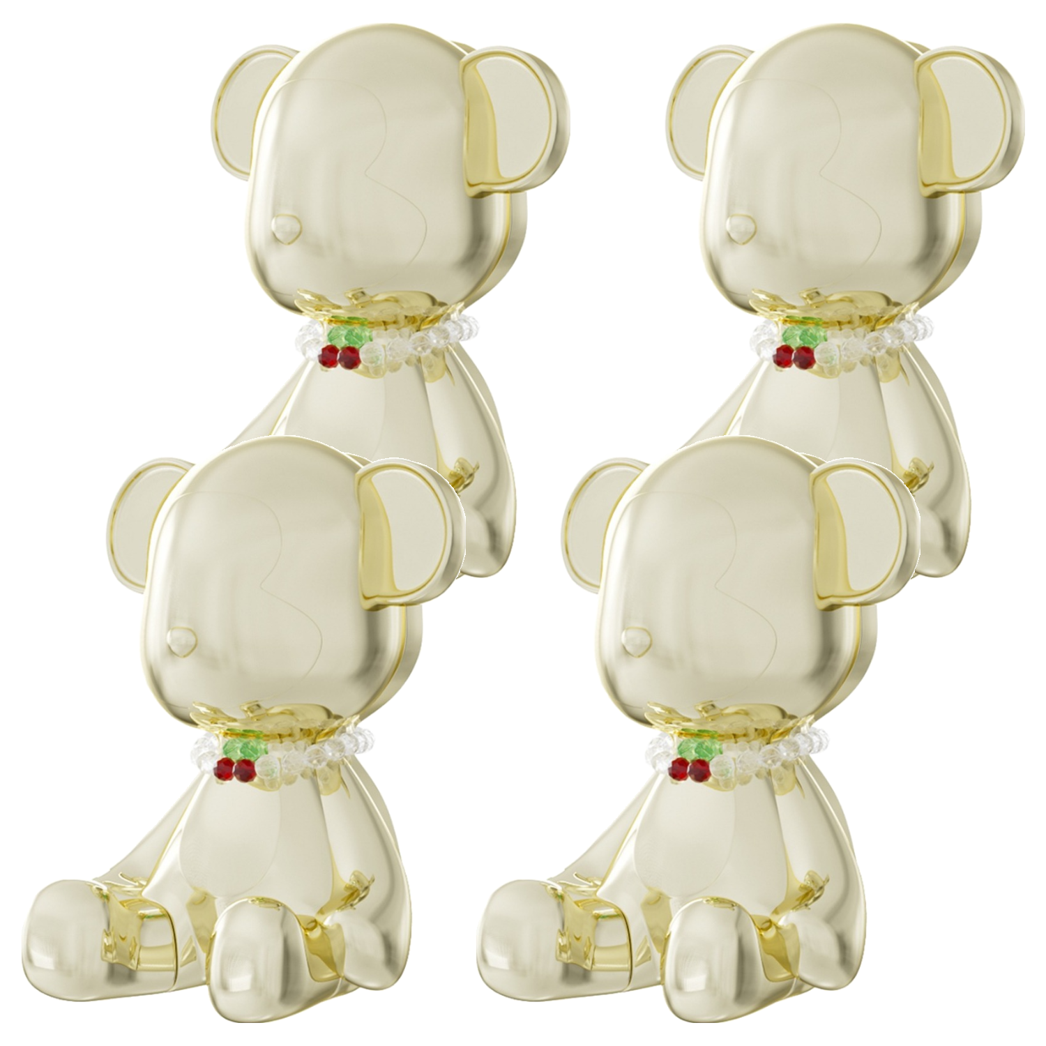 쓰리나인 뭉키몽키 차량용 방향제 본체 + 향 + 비즈목걸이 세트 골드 99,000원