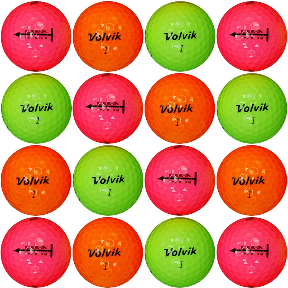 그린피플 볼빅 블루 90 프리미엄 컬러혼합 2피스 A+급 로스트볼 16개, 컬러혼합, 1세트 29,500원