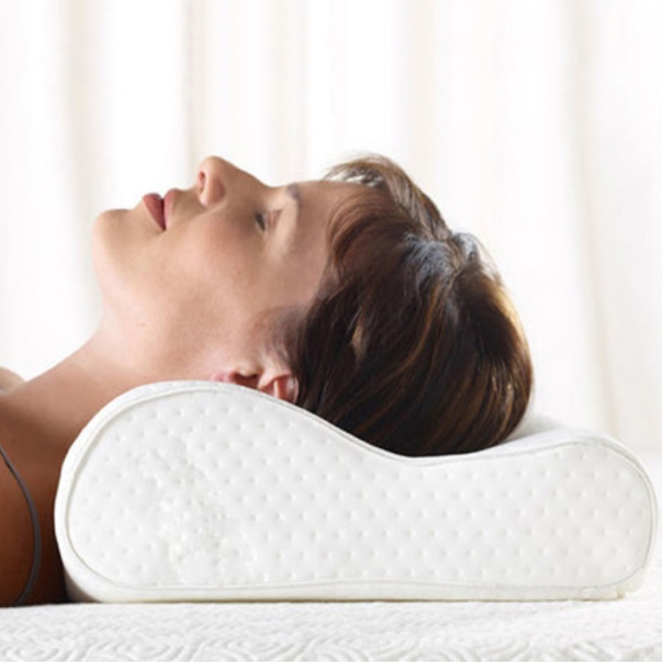 천연라텍스 굴곡형 베개 XL + 속커버 천연라텍스 굴곡형 경추베개 속커버포함 목이편안한 수면베개 32,500원