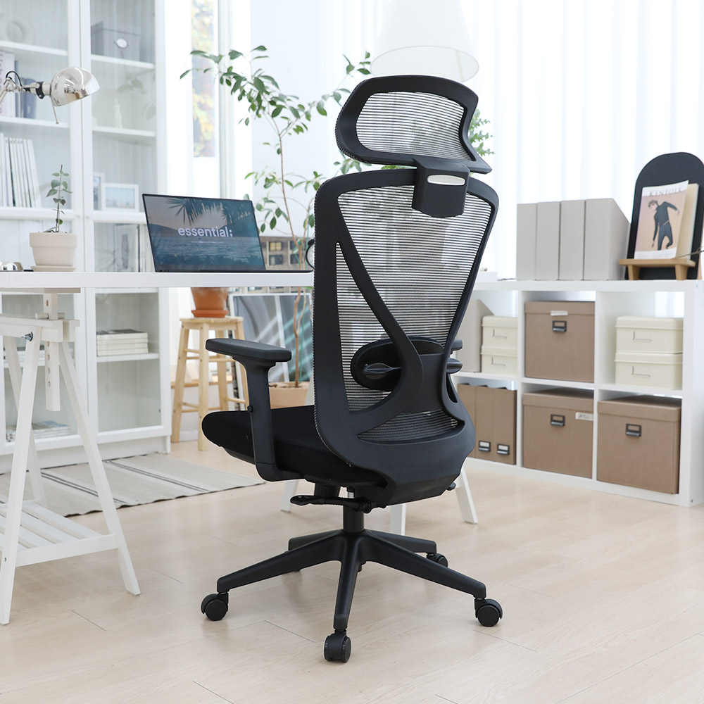 린백 컴퓨터 사무실 책상 공부 의자 LB235HBBK 199,000원