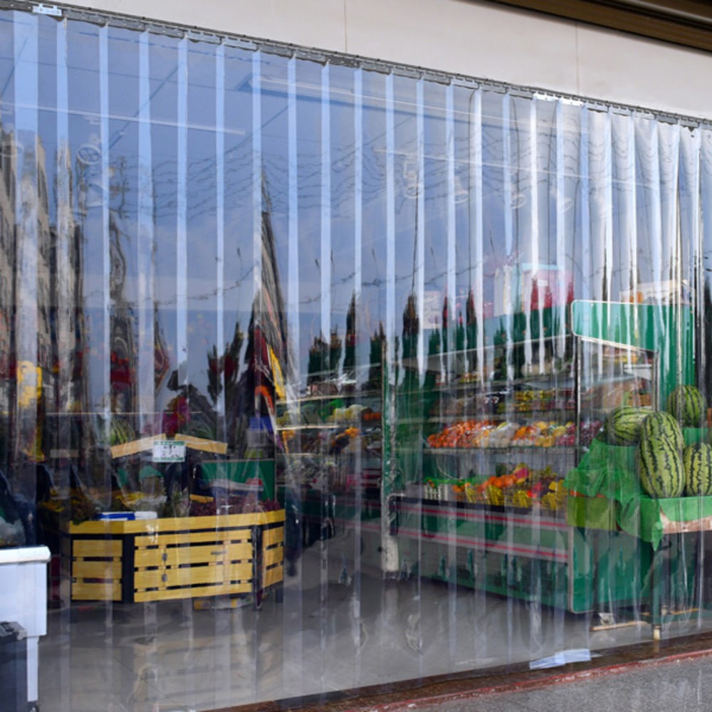 매장 바람막이 PVC 출입구비닐커튼 업소용 HACCP 산업용 출입문 방풍 방한 방충, 1개, 현재가 34,980원