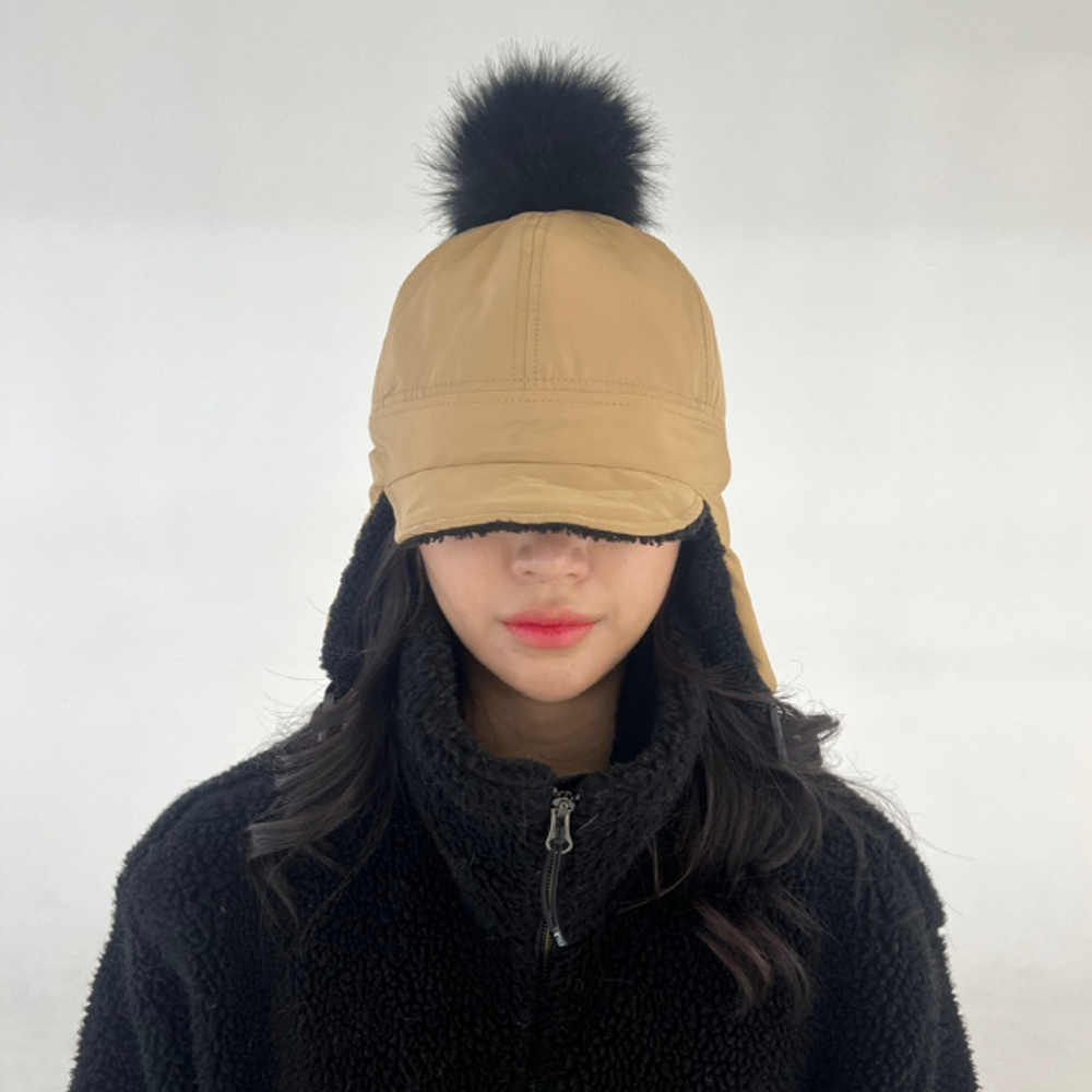 디베일 방울 패딩 귀달이 모자 겨울 털 트루퍼햇 방한 귀도리 스키장 군밤모자, 현재가 25,900원