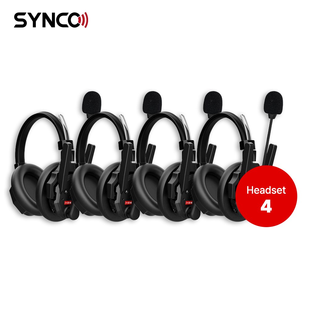 싱코 SYNCO Xtalk XPro 2-Way / XPRO-4S 무선 헤드셋 인터컴 커뮤니케이션 시스템 686,000원