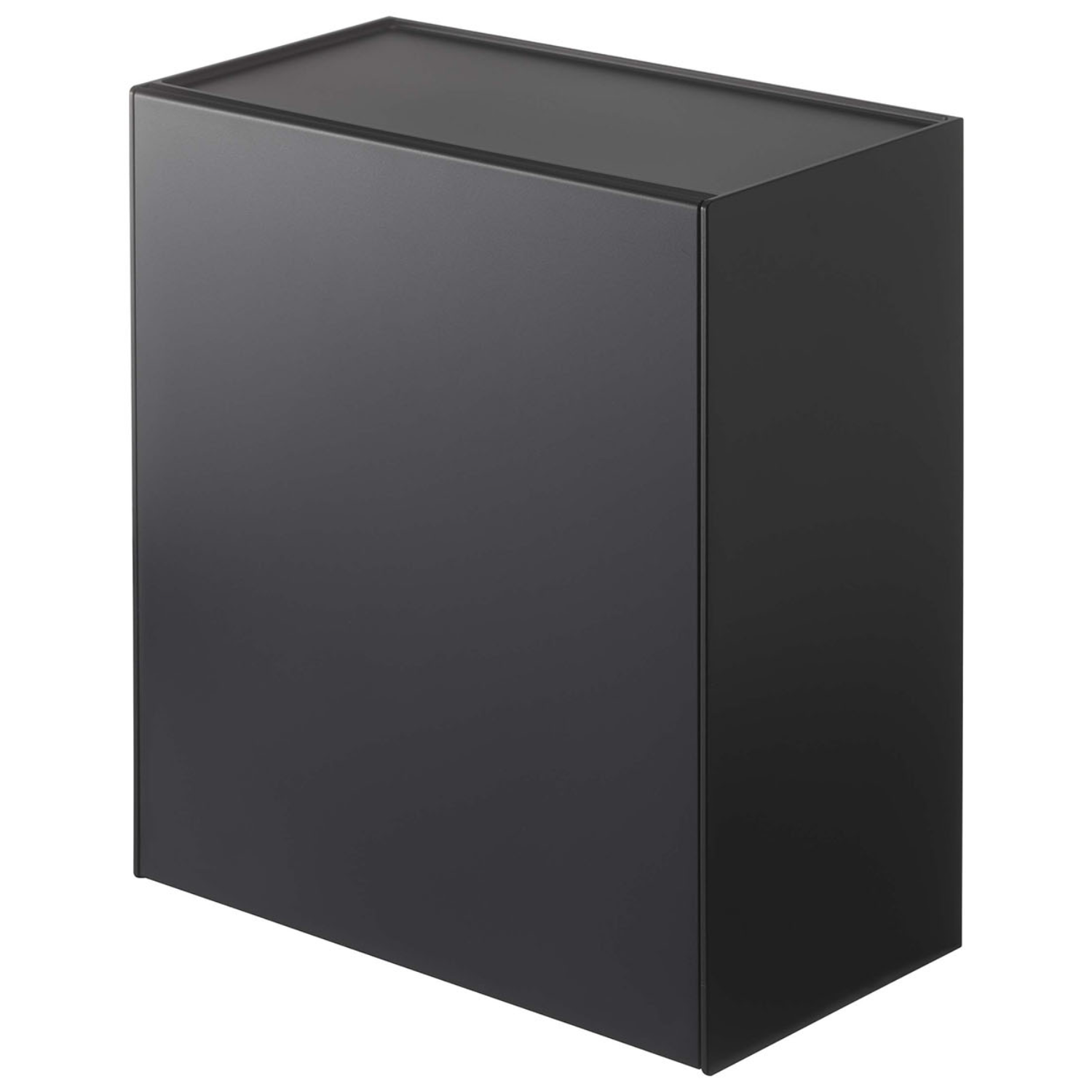 야마자키실업 벽부착형 화장실 쓰레기통 & 욕실용품 수납 케이스 타워 5429/5430, 1개, 블랙 43,300원