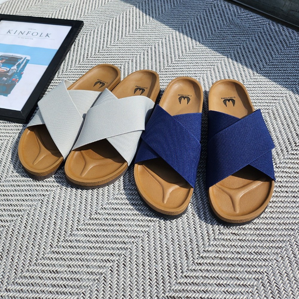 로버 남녀공용 슬리퍼 해변 동남아 발편한 밴딩샌들 휴양지 커플슬리퍼 26,500원