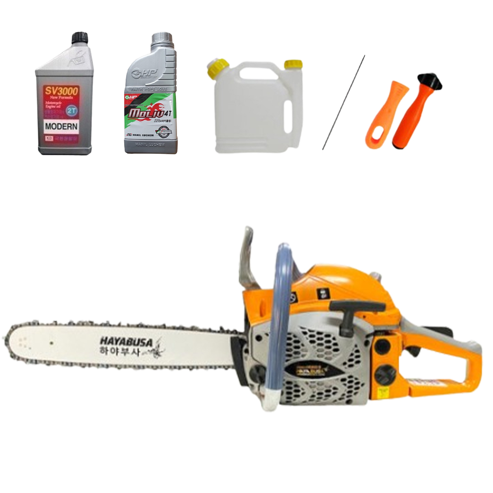 18인치 엔진톱 2행정 정품 체인톱 EZ스타트 H5600 II 일제 캬브레다 엔진오일 체인오일 포함, 1개 209,000원