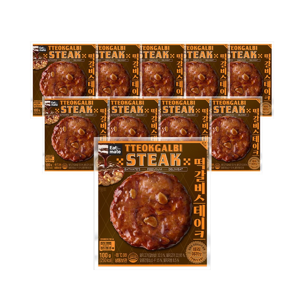 [랭킹닭컴] 잇메이트 떡갈비 스테이크 데리야끼맛 23,200원